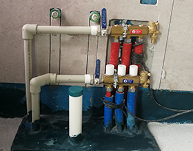 分水器地臺施工